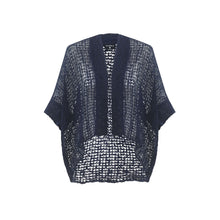 Load image into Gallery viewer, SS24 Marble Navy Cardigan
