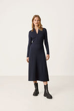 Load image into Gallery viewer, SS24 Part Two Dana Dress Navy
