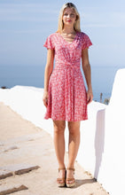 Load image into Gallery viewer, SS24 Marble Red Print Dress
