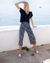 Load image into Gallery viewer, SS24 Marble Pants Navy Print
