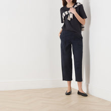 Load image into Gallery viewer, Part Two Ratana Navy T Shirt
