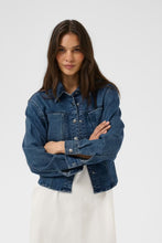 Load image into Gallery viewer, Kaffe Sinem Denim Jacket
