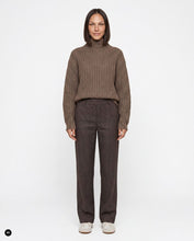 Load image into Gallery viewer, Stehmann Fenja 5-780 Brown Pinstripe
