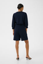 Load image into Gallery viewer, Kaffe Annie Jersey Shorts Navy
