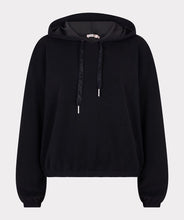 Load image into Gallery viewer, Esqualo Black Hoddie Sweater

