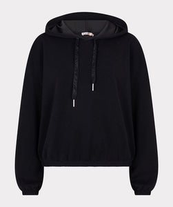 Esqualo Black Hoddie Sweater