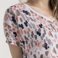Load image into Gallery viewer, SS25 Marble V Neck Print
