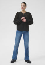 Load image into Gallery viewer, Kaffe Kavivian Black Blouse
