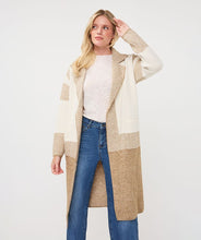 Load image into Gallery viewer, Esqualo Long Stripe Cardigan
