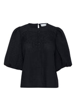 Load image into Gallery viewer, Kaffe Black Becky Blouse
