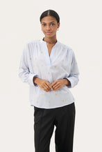 Load image into Gallery viewer, Part Two Natalie Blouse Blue
