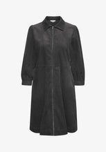 Load image into Gallery viewer, Part Two Eyvor Cord Dress Magnet Grey
