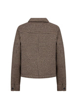 Load image into Gallery viewer, Soya Concept Short Jacket Plaid
