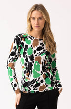 Load image into Gallery viewer, Marble Print Knit Green
