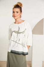 Load image into Gallery viewer, SS25 Naya Print Top Cream
