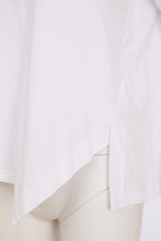 Load image into Gallery viewer, Naya Jersey Top with Cut Out At Hem White

