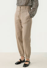 Load image into Gallery viewer, Part Two Shenas Linen Pants Desert Taupe
