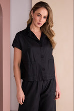 Load image into Gallery viewer, Naya Faux Leather Waistcoat/Jacket
