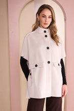 Load image into Gallery viewer, Naya High Neck Button Through Jacket
