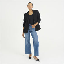 Load image into Gallery viewer, Kaffe Kabrook HW Wide Leg Jean Denim Blue
