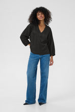 Load image into Gallery viewer, Kaffe Kaida Blouse Black
