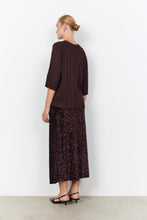 Load image into Gallery viewer, Soya Concept Violetta Brown Knit Top
