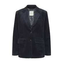 Load image into Gallery viewer, Part Two Cord Leni Blazer Navy
