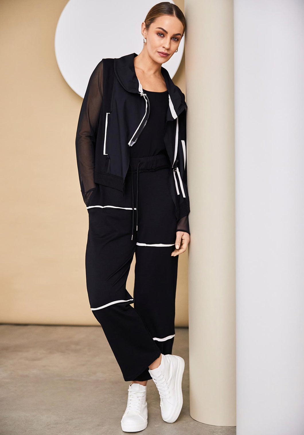 Outlet Naya Trouser Contrast Seams
