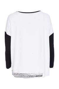 Naya Placement Cube Print Top