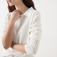 Load image into Gallery viewer, Part Two Zaria Whisper White knit
