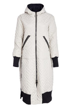 Load image into Gallery viewer, Naya Padded Coat with Knit Cuff

