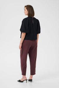 Kaffe Black Becky Blouse