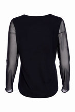 Load image into Gallery viewer, Naya Sheer Sleeve Top
