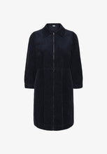 Load image into Gallery viewer, Part Two Eyvora Navy Dress
