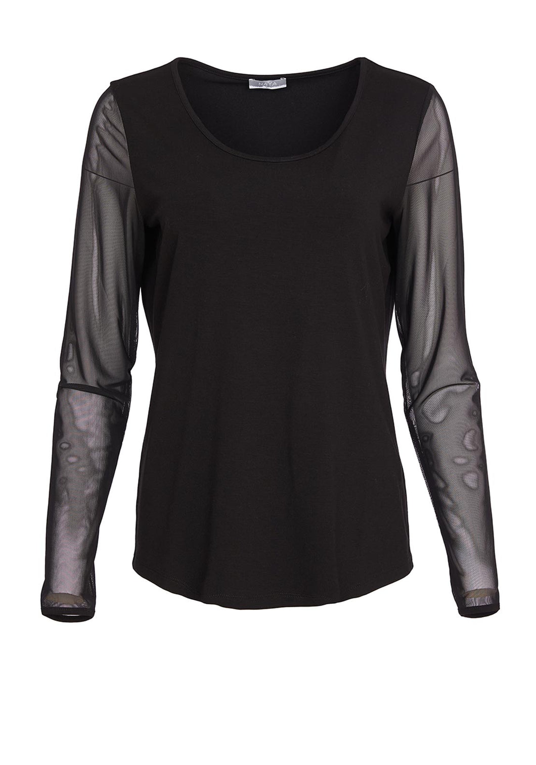 SS25Naya Sheer Sleeve Top