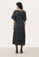 Load image into Gallery viewer, Part Two Sarafina Dress Navy
