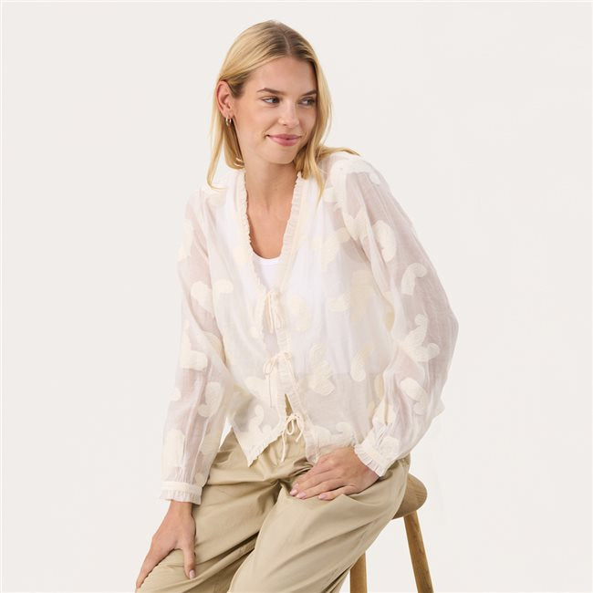 Part Two Rachelle Tie Blouse