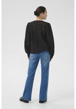 Load image into Gallery viewer, Kaffe Kavivian Black Blouse
