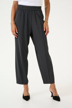 Load image into Gallery viewer, Outlet Kaffe Kasigna Cropped Pants Dark Grey
