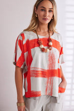 Load image into Gallery viewer, Naya Paint Brush Print Top
