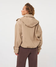 Load image into Gallery viewer, Esqualo Short Trench with Hood
