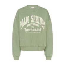 Load image into Gallery viewer, Kaffe Sussie Sweatshirt Green Print
