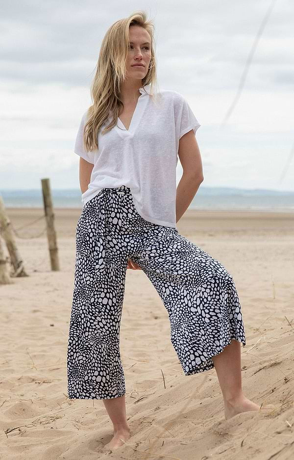 SS25 Marble Print Pant