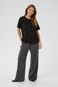 Kaffe Kahelen Top Black