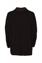 Load image into Gallery viewer, Naya Animal Print Top with Contrast Shoulder
