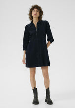 Load image into Gallery viewer, Part Two Eyvora Navy Dress
