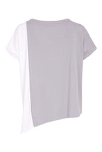 Load image into Gallery viewer, Naya Placement Print Angle Hem Grey
