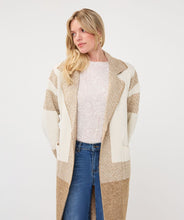 Load image into Gallery viewer, Esqualo Long Stripe Cardigan
