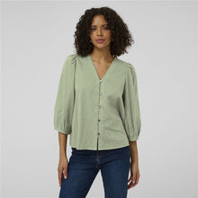 Load image into Gallery viewer, Kaffe Gabriela Textured Cotton Blouse
