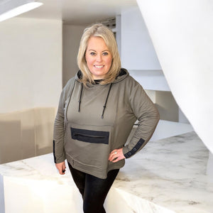 SS25 Naya Army Contrast Hoodie